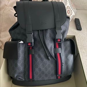 Brand New Gucci Supreme pattern backpack